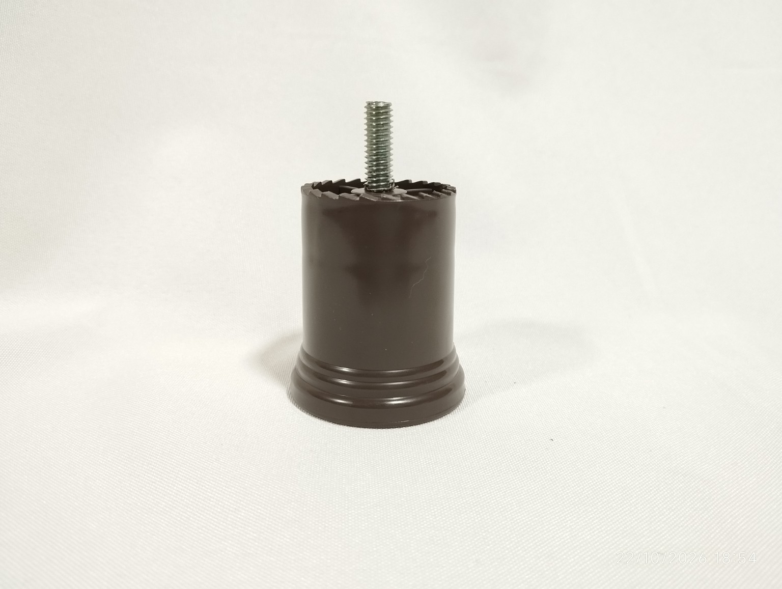 Pés de base baú — Pés base baú — Pés marrom de 6 cm